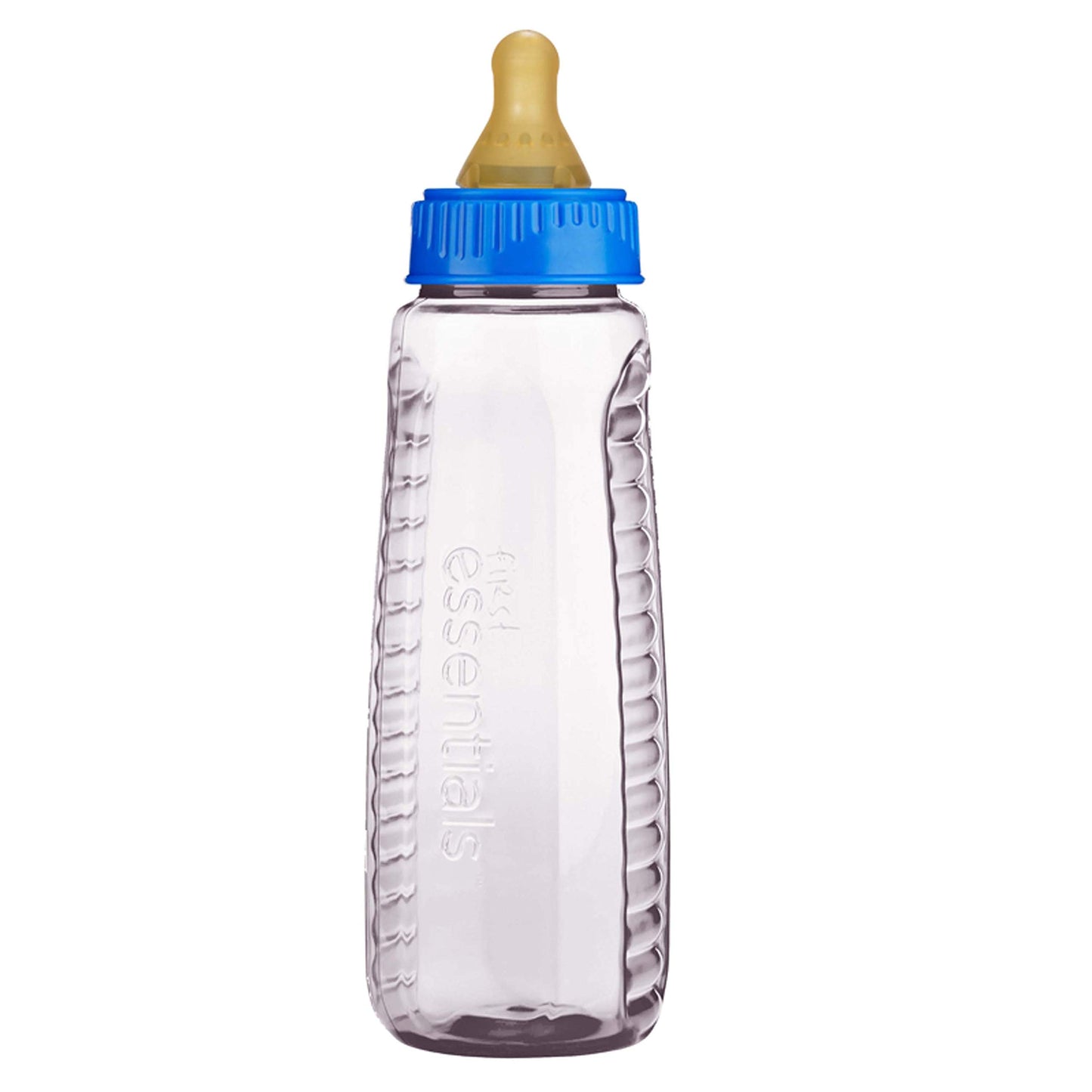 Nuk - Gerber First Essentials Clearview Bottle In Assorted Colors With Latex Nipple, 9-Ounce