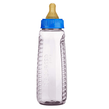 Nuk - Gerber First Essentials Clearview Bottle In Assorted Colors With Latex Nipple, 9-Ounce