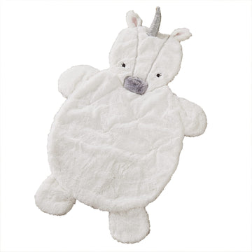 Levtex Baby - Colette Playmat - Unicorn - White, Pink And Grey - Nursery Accessories