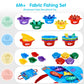 Gacoman Montessori Toys for 1 Year Old Boy Girl Birthday Gift- Cloth Fishing Game for Toddler1-3 for Grandkids with Stacking Cup