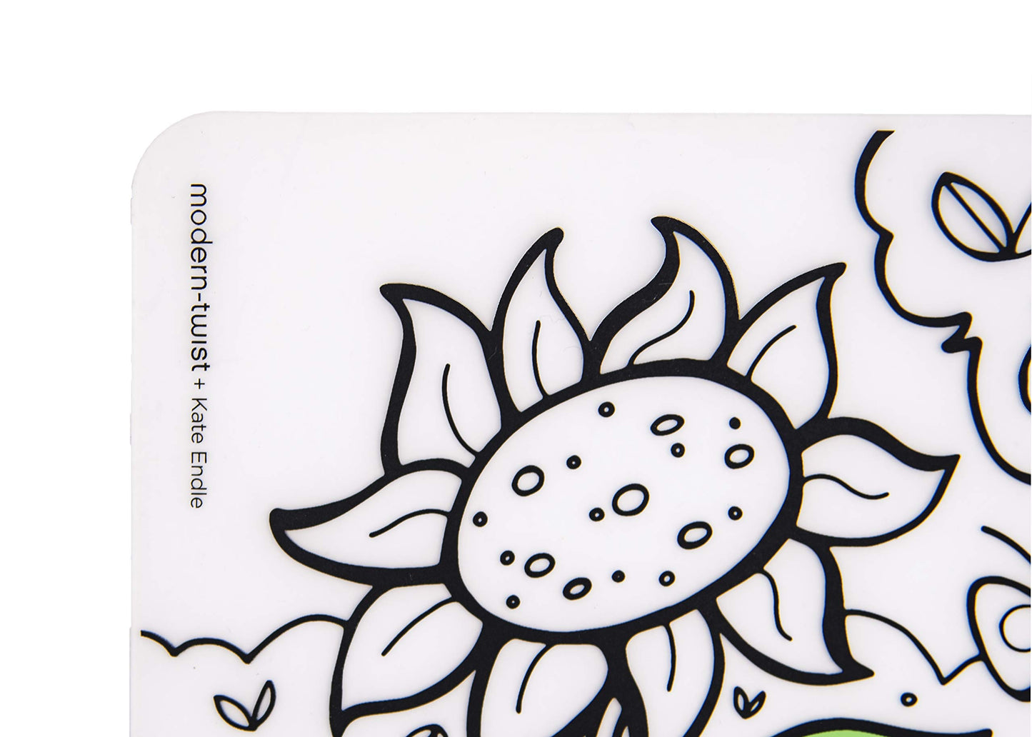 Modern-Twist Waterproof, Dishwasher Safe Mark-Mat, Single, Garden Play
