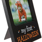Kate & Milo My 1st Halloween Frame, Babys First Halloween Keepsake Frame, Great for Baby Girl or Boy