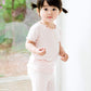 Vaenait Baby Infant Kids Toddler Short Sleeve Sleepwear Pajamas 2Pcs Set Shirring Pink M