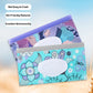 Febsnow 2 Pack Baby Wipe Dispenser, Reusable Portable Wipe Holder, Baby Wipes Container, Travel Baby Wipes, Refillable Wet Wipe