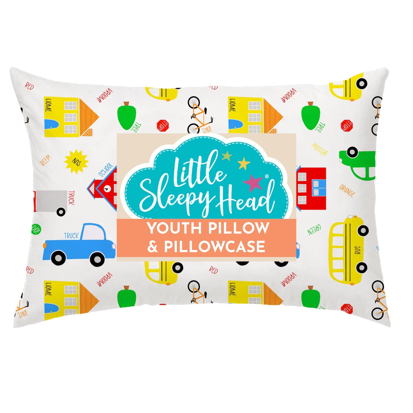 Youth Pillow With Pillowcase 16X22, Soft Jumbo Toddler Pillow, Kids Pillow & Hypoallergenic Pillow Case - Best Kids Pillows For