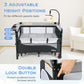 Infans Pack And Play, 5 In 1 Baby Bedside Sleeper With Bassinet, Diaper Changer, Mattress, Carry Bag, Music Box Hanging Toys, Fo