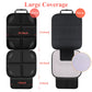 Opneldum Car Seat Protector For Child, Thick Padding Seat Protector Under Baby, 600D Waterproof Non-Slip Fabric For Child And Pe
