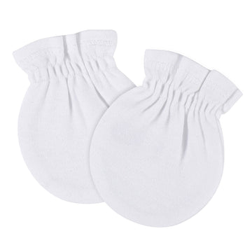 Gerber Baby 8-Pack Scratch Mittens, Navy/Gray/White, 0-3 Months (12-Pack)
