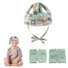 Baby Safety Helmet Infant Toddler Breathable and Adjustable Head Cushion Bumper Bonnet for Running Walking Crawling (Green),BB-1