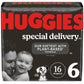 Huggies Special Delivery Hypoallergenic Baby Diapers Size 6 (35+ Lbs), 16 Ct, Fragrance Free, Safe For Sensitive Skin