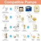Maymom Myfit 23Mm Medium Two-Piece Design Breastshield, Compatible With Medela Breast Pump; Ideal For Handsfree Bra; Not Origina