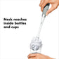 OXO Tot Bottle Brush with Nipple Cleaner and Stand - Gray, 2-Pack