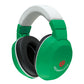 Lucid Audio HearMuffs Kids Hearing Protection Green/White (Over-the-ear Sound Protection Ear Muffs Ages 5+)
