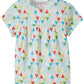 Zutano Baby Girls Triangulum S/Peasant Top, Multi, 6 Months