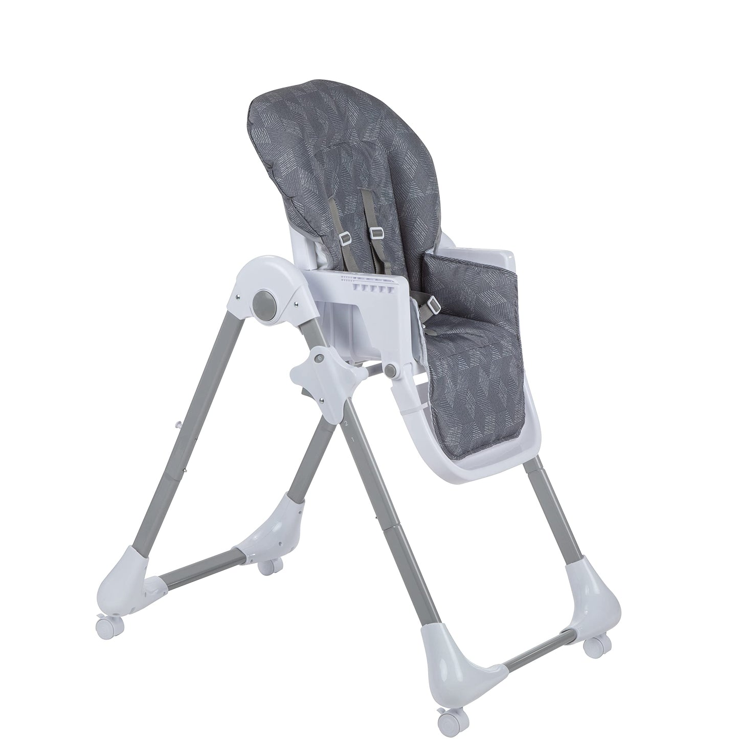 Safety 1st High Chairs for Babies and Toddlers, 3-In-1 Grow and Go with Tray and Adjustable Seat, Monolith