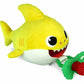 Baby Shark - RaZbuddy RaZberry Teether/Pacifier Holder w/Removable Baby Teether Toy - 0M+ - Bpa Free - RaZbaby