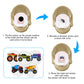 Zonon 10 Pieces Potty Training Seat Truck Potty Training Stickers For Boys Toilet Targets Color Changing Sticker Fun Pee Targets