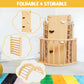 Beright 5 In1 Pikler Triangle Gym, Foldable Climbing Triangle Ladder Toys With Ramp, Indoor Climbing Toys For Kids, Play Gym, Ar