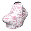 Cowboy Western Pink Baby Stuff Car Seat Cover for Baby Cactus Carseat Covers for Girl Boy Stretchy Soft Breathable Breastfeeding