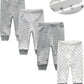 Kiddiezoom Unisex Baby Bodysuits Pants Baby Clothes Short Sleeve Bodysuits