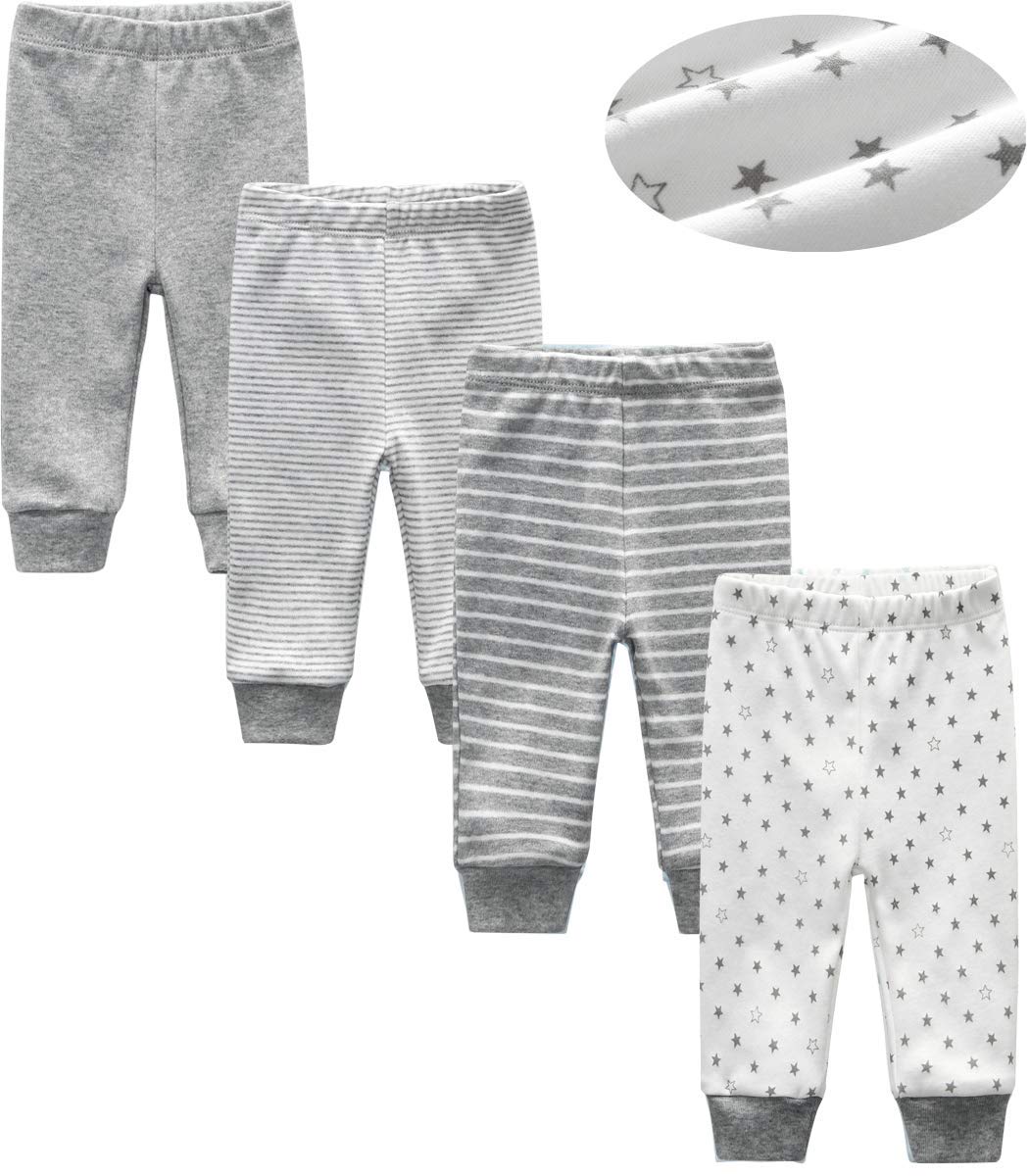 Kiddiezoom Unisex Baby Bodysuits Pants Baby Clothes Short Sleeve Bodysuits