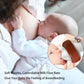 Yanyoyo Natural Glass Baby Bottle For Breastfeeding Babies, 3Oz Newborn Anti-Colic Baby Bottle With Slow Flow Nipples (Ss), Clea