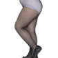 Leg Avenue Girls' Fishnet Tights, Black, Large
