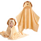 Usbettas Toddler Hooded Towel-Soft Coral Fleece Hooded Baby Towels With Animal Design, Large Super Absorbent Bath Towel For Newb