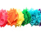 Baby Girls Rainbow Flower Headband Hair Band Accessories Ts-Fd03 (Unedged Chiffon Headband)