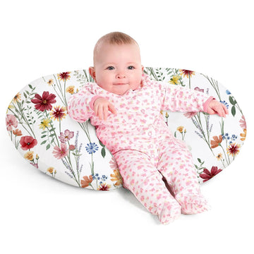 Little Grape Land Nursing Pillow For Infants, Breastfeeding Pillows, Baby Support Pillow For Nursing, Bottle Feeding, Tummy Time