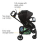 Safety 1St Grow And Go Flex 8-In-1 Travel System, Forest Tide