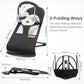 Hkai Baby Bouncer, Portable Baby Bouncer Seat For Babies 0-18 Months, 100% Cotton Fabrics, 3 Modes Of Use With Rocker And Statio
