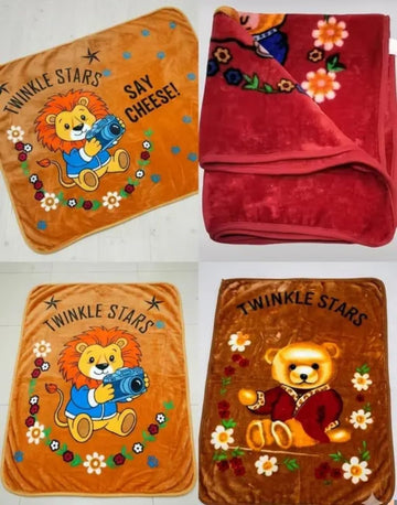 (Pack of 4) Baby Blankets Newborn 02years for Baby Boys and Girls,Swaddle Wrap for New Born, New Born Baby Products All, Baby B