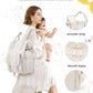 Diaper Bags Backpack Baby Bag For Mom Dad Baby Girls Boy, Cute Mult Diaper Nappy Bag Travel Back Pack, Water Repellent Maternity