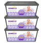 SOHBCLE Refills Compatible with Genie Easy Roll Signature Diaper Pail and Platinum Diaper Pail, Upgraded 90 Bags Hold up to 4200