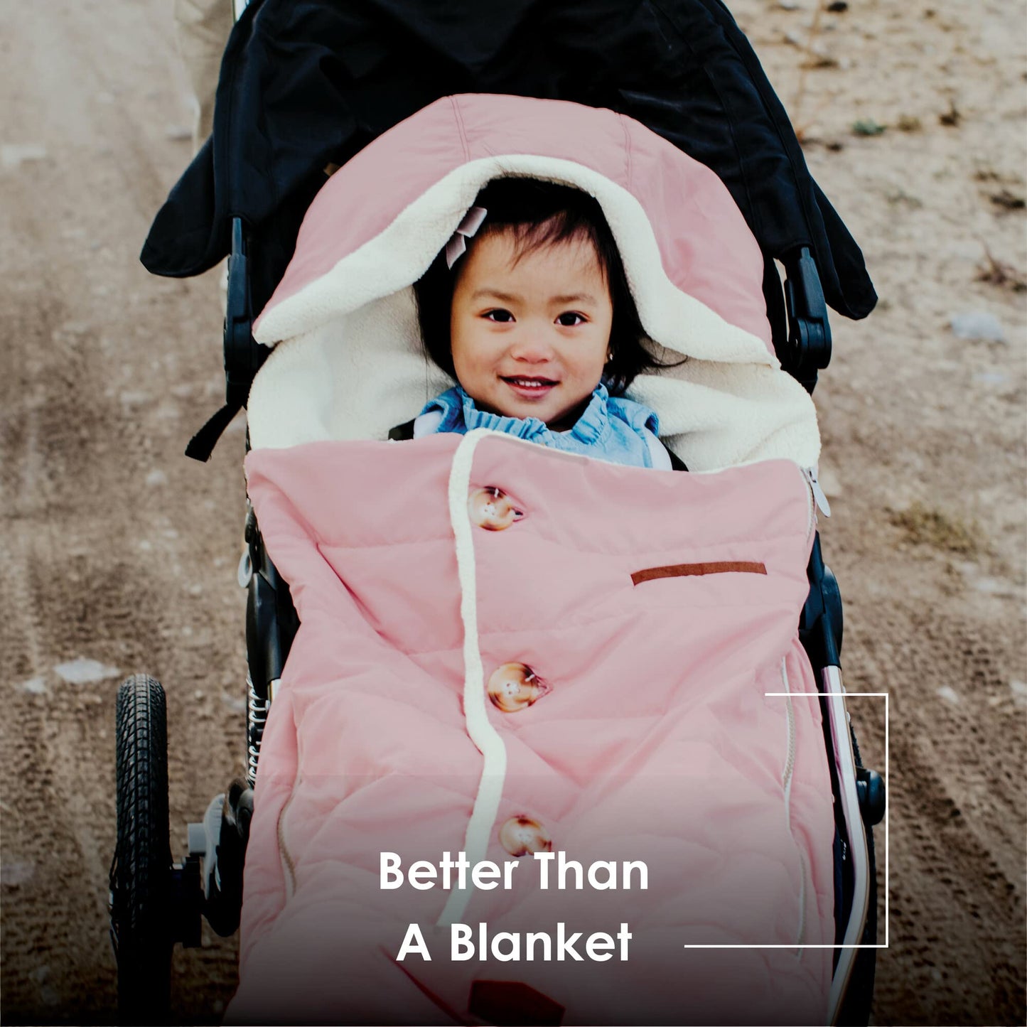 Jj Cole Bundle Me Winter Toddler Car Seat Cover And Bunting Bag - Urban - Weather Resistant Baby Carrier Cover - Stroller Access