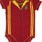 Warner Bros. Harry Potter Baby Boys' 5-Pack Bodysuits Hogwarts Gryffindor (0-3 Months)
