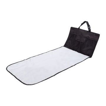 J.L. Childress Pockets 'N Pad, Portable Diapering Station For Your Vehicle, Detachable Changing Pad, Pocket Panel For Storage, F
