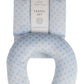 Little Beginnings Infant Neck Roll And Strap Covers Combo Pack, Blue Stars