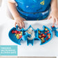 Bumkins Toddler And Baby Suction Plate, Silicone Grip Dish, Babies And Kids, Baby Led Weaning, Children Feeding Supplies, Non Sk