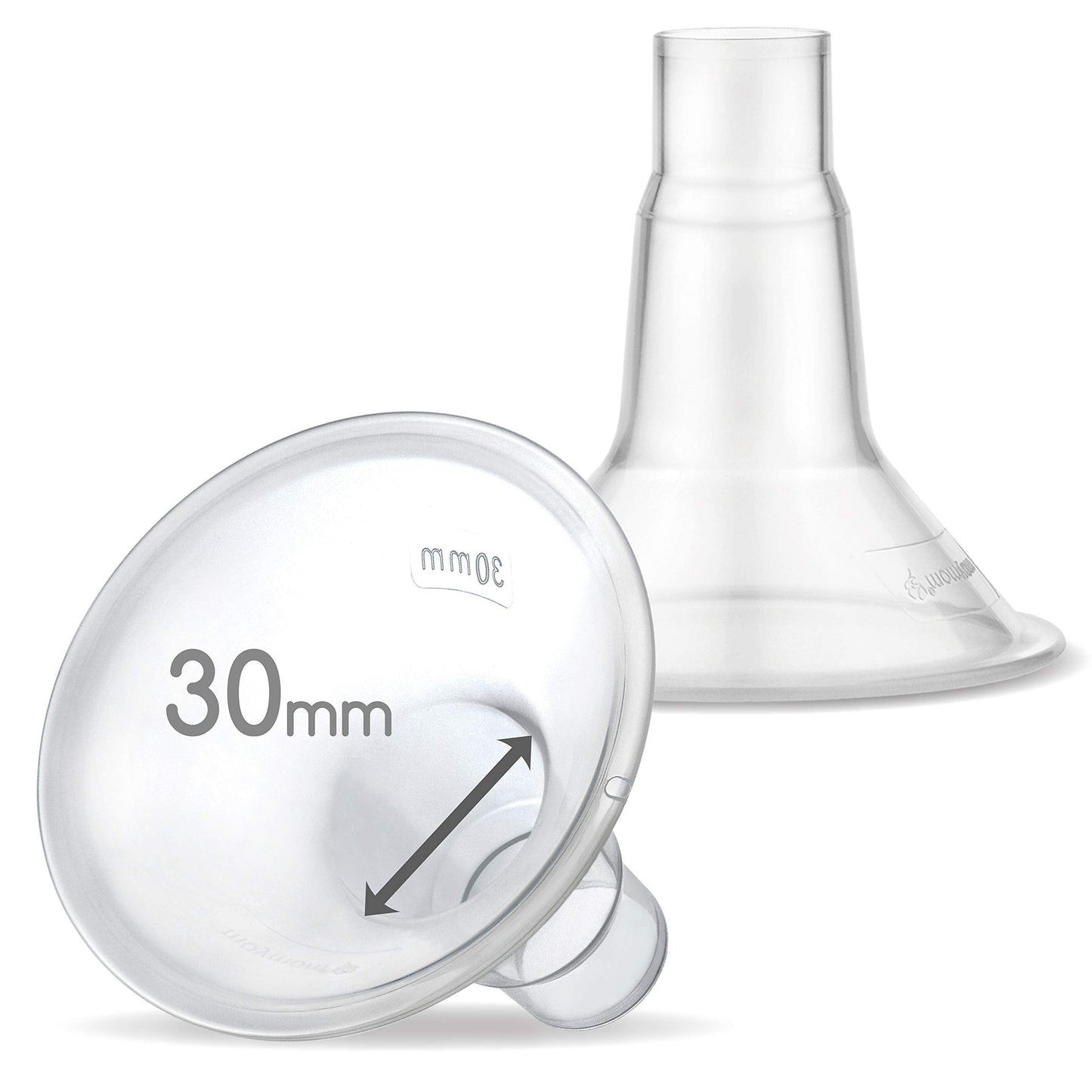 Maymom Myfit 30Mm Two-Piece Design Large Breastshields, Compatible With Medela Breast Pump; Ideal For Handsfree Bra; Not Origina
