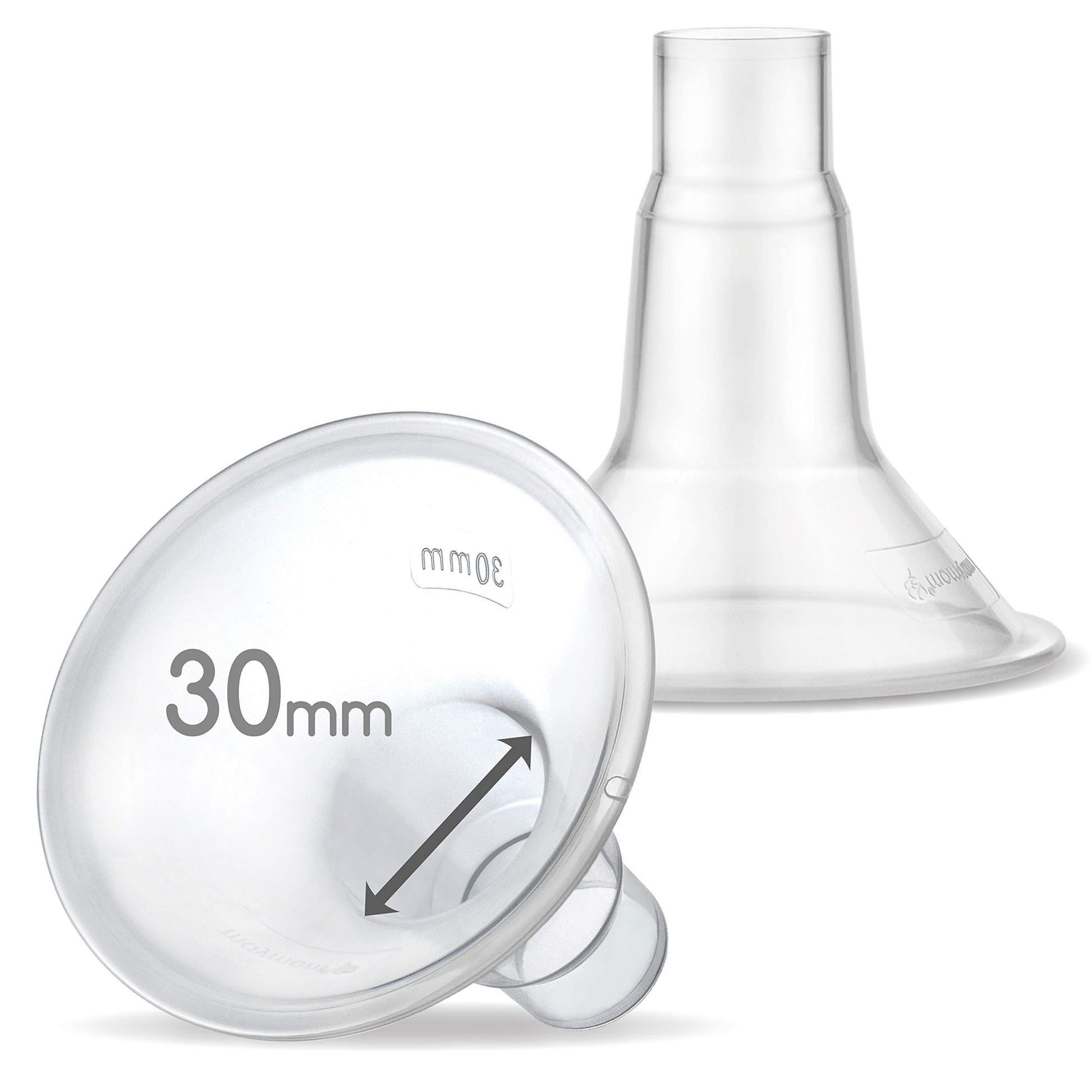Maymom Myfit 30Mm Two-Piece Design Large Breastshields, Compatible With Medela Breast Pump; Ideal For Handsfree Bra; Not Origina