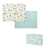 Dream On Me Play Time Reversible Baby Playmat, Foldable Extra Large Thick Foam Crawling Playmats for Toddlers, Waterproof Portab