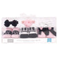 Hudson Baby Unisex Baby Headband And Socks Gift Set, Pink Black Love, One Size
