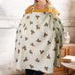 Muslin Nursing Cover For Baby Breastfeeding, Breathable 100% Cotton Breastfeeding Cover With Rigid Hoop For Mother Nursing Apron