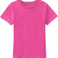 Cosland Toddler Baby Plain T-Shirts, Neon Pink, 2T