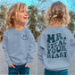 Ritatte Toddler Boy Valentine'S Day Sweatshirt Mr. Steal Your Heart Shirt Kids Valentines Crewneck Long Sleeve Pullover Tops(Blu