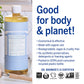 Dr. Bronners Pure-Castile Liquid Soap - Baby Unscented Bundle. 32 oz. Bottle and 2 oz. Travel Bottle