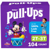Pull-Ups Boys Potty Training Pants, Size 2T-3T Training Underwear (16-34 lbs), 104 Count
