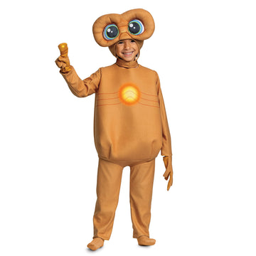 Disguise E.T. Costume For Kids, Official E.T. Costume And Headpiece, Toddler Size Large (4-6)